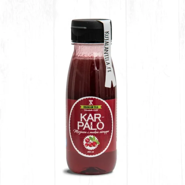 Karpalosiirappi 250ml